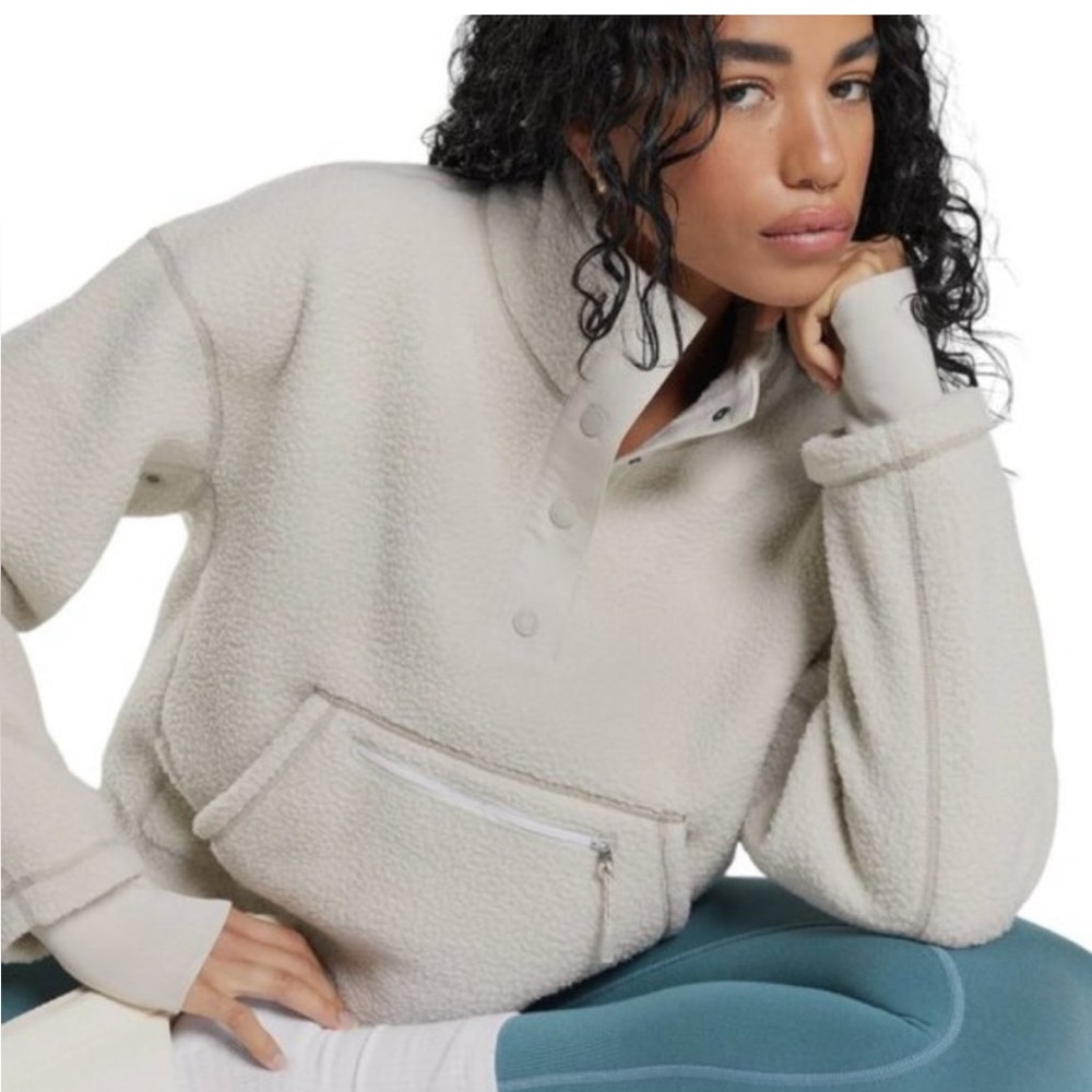 GYMSHARK fleece pullover